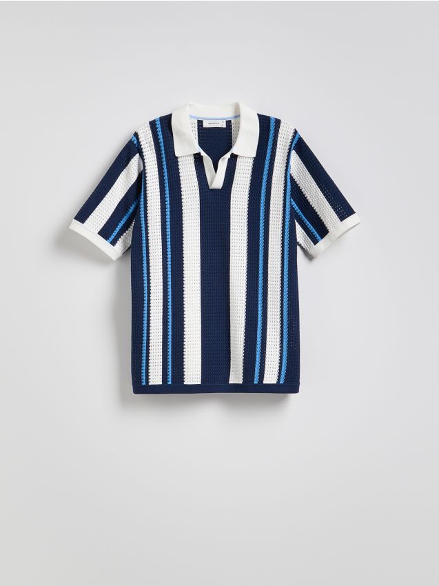 Openwork polo jumper - RESERVED