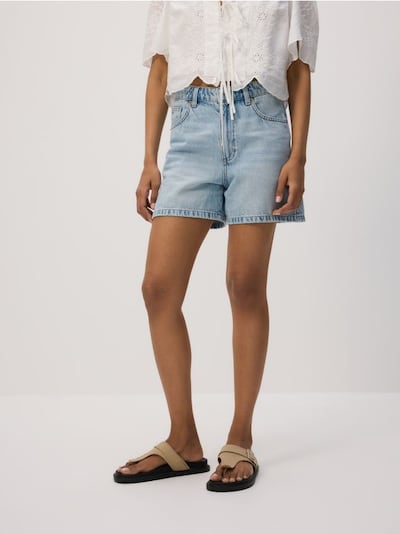 Pantaloni scurți din denim