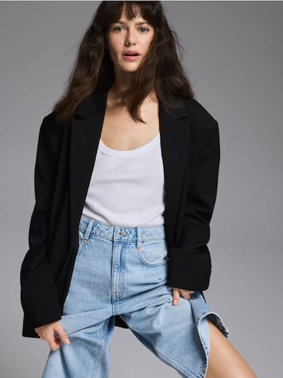 Pantaloni scurți din denim
