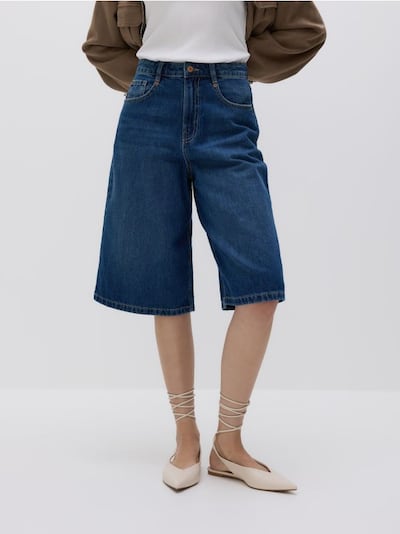 Pantaloni scurți din denim