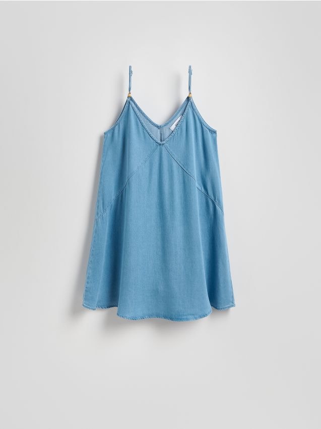 Lyocell rich mini dress - RESERVED