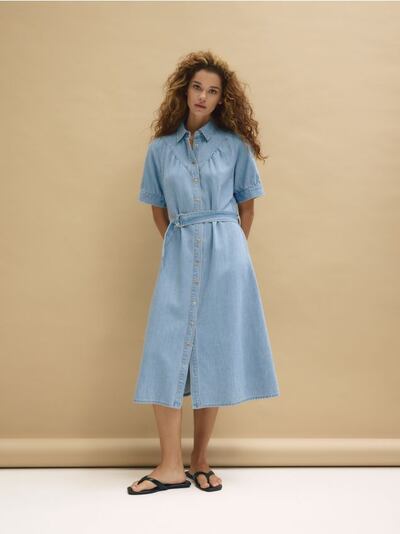 LADIES` DRESS & BELT