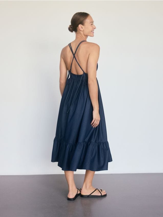 Cami strap midi dress - RESERVED
