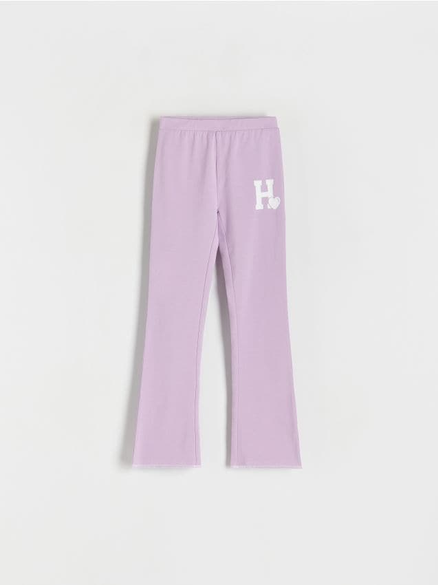 Reserved - pantaloni flare - lavand