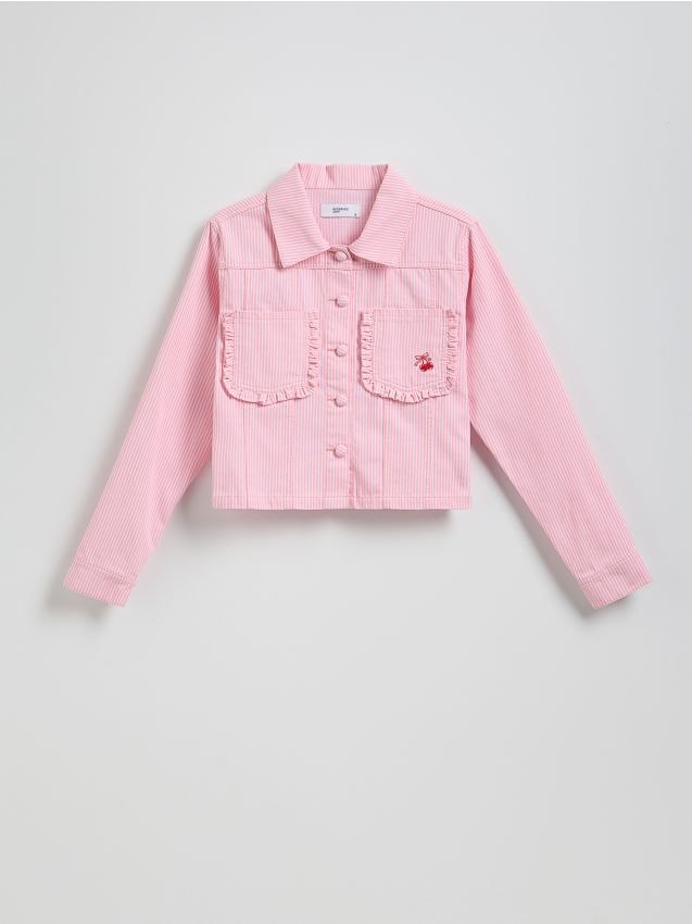 Jacket with decorative pockets - RESERVED