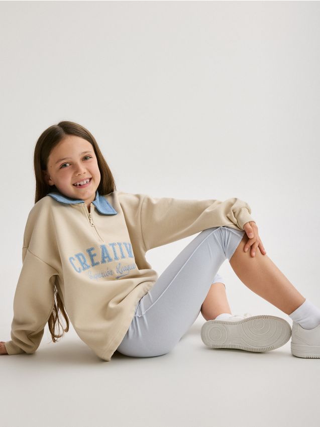 Cotton rich leggings - RESERVED