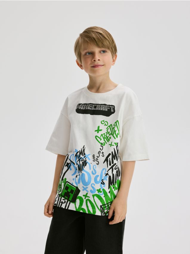 Minecraft cotton T-shirt - RESERVED