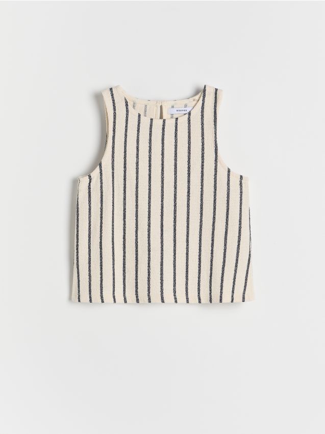 Reserved - Top din jerseu, cu bretele - multicolor Reserved - Top din jerseu, cu bretele - multicolor
