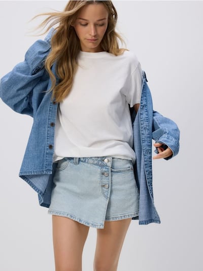 Τζιν skort