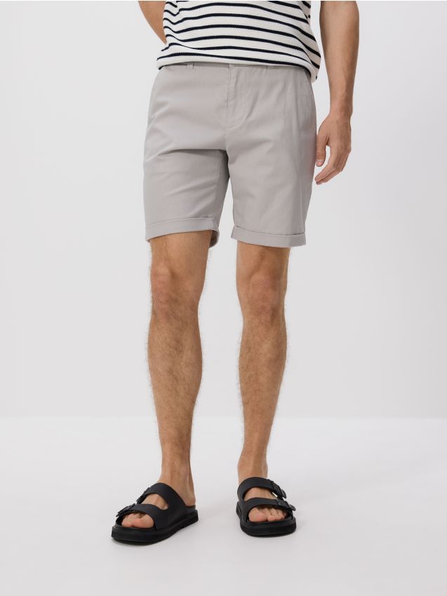 Cotton regular shorts - RESERVED