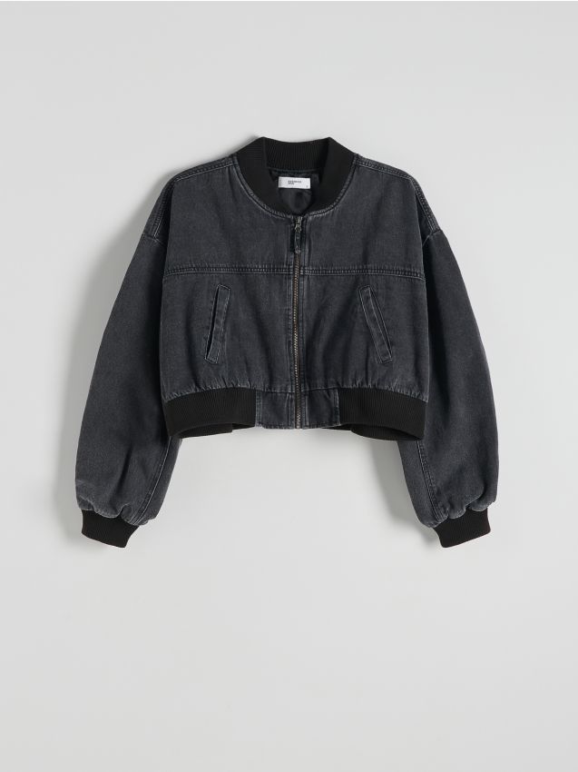 Reserved - ladies` jacket - gri