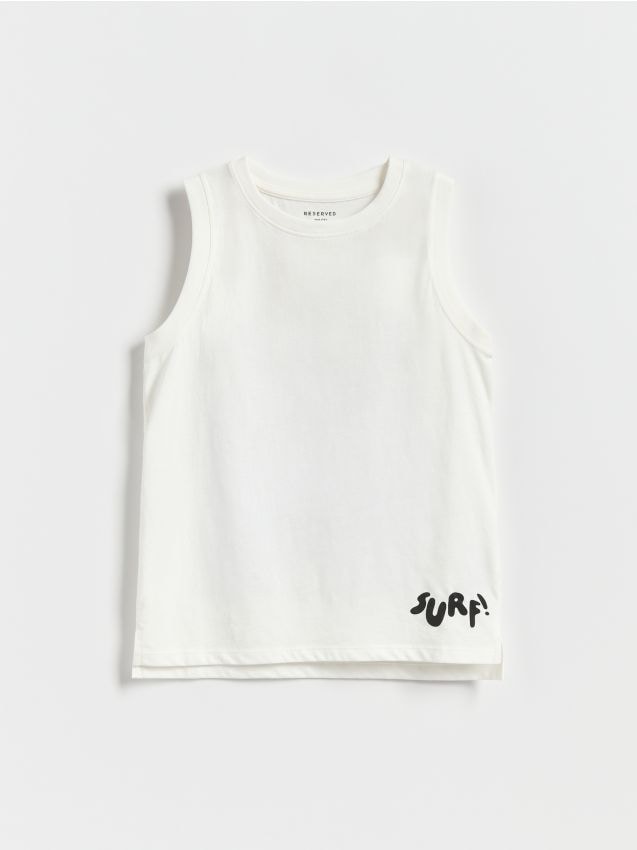 Printed tank top - RESERVED