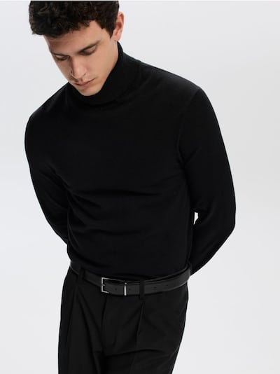 Cinto em materiais combinados