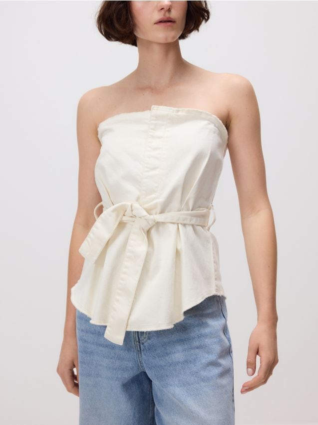 Top with belt - RESERVED