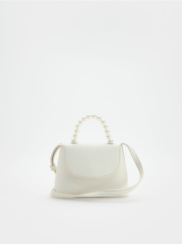 Small faux leather bag - RESERVED