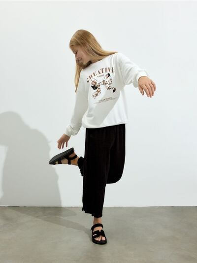 Pantalón de muselina