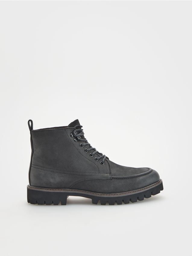 Men`s trekking shoes Color anthracite - RESERVED - 9493V-86X
