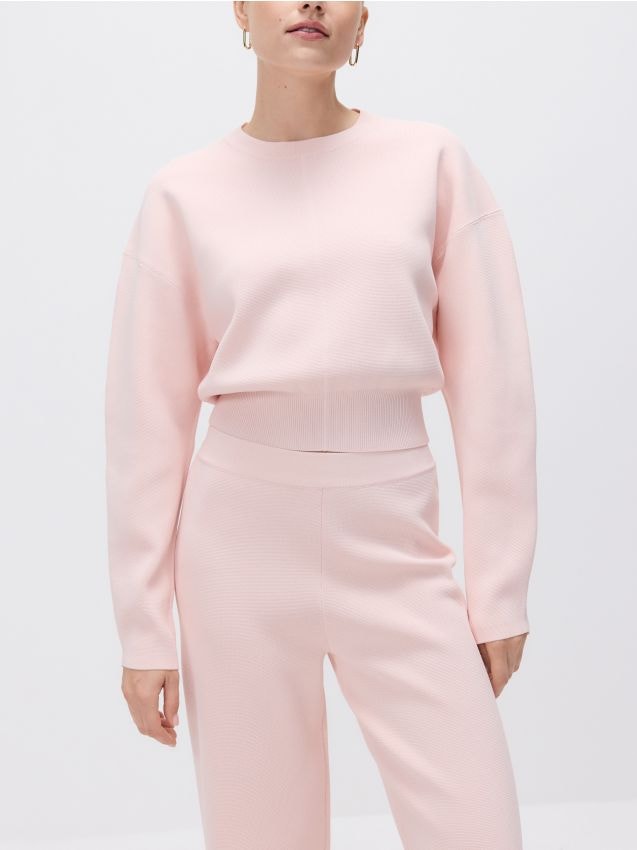 Sweater with viscose blend - RESERVED