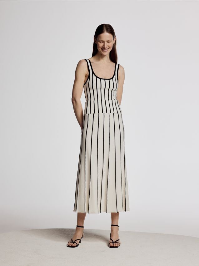 Textured strappy top - RESERVED