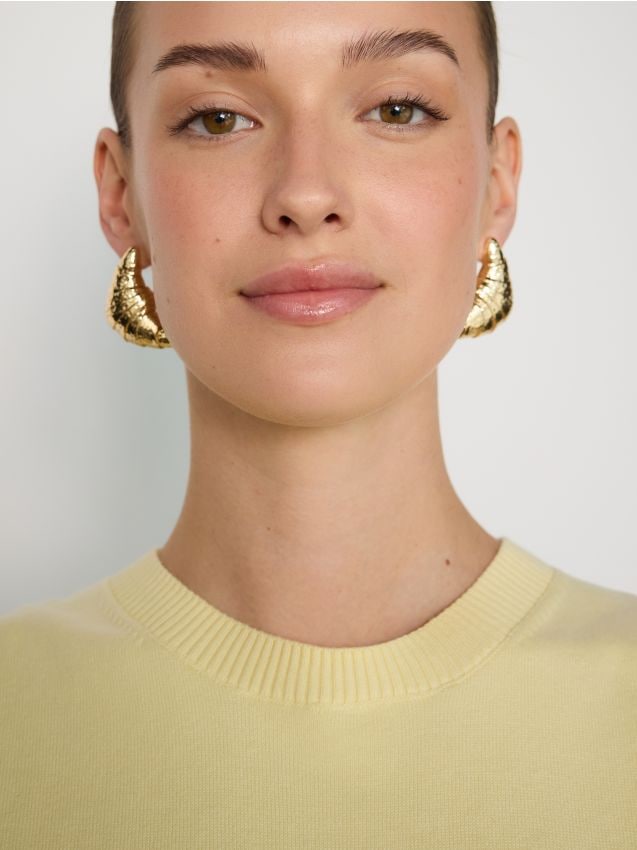 Earrings with imitation stones - RESERVED