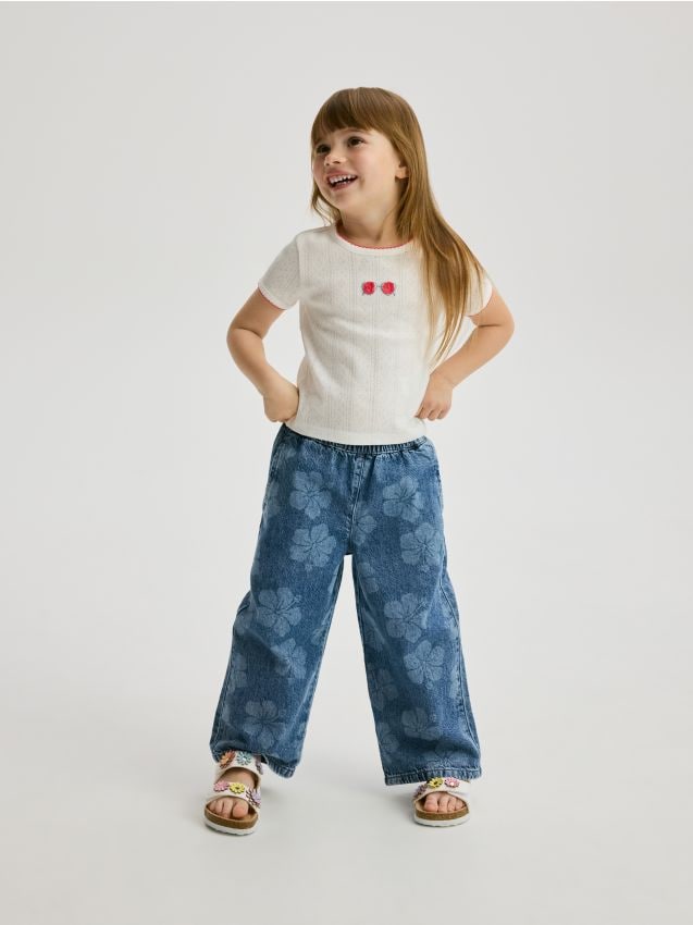 Reserved - BABIES` JEANS TROUSERS - albastru