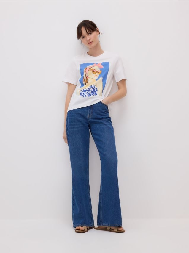 T-shirt with print - RESERVED
