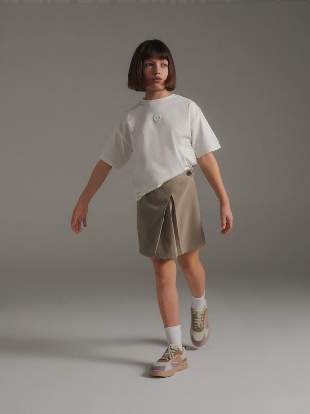 Midirok met plooien - RESERVED