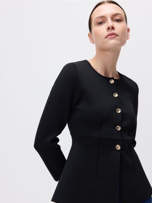 Jumper with decorative buttons - RESERVED
