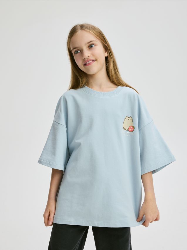T-shirt with Pusheen print - RESERVED
