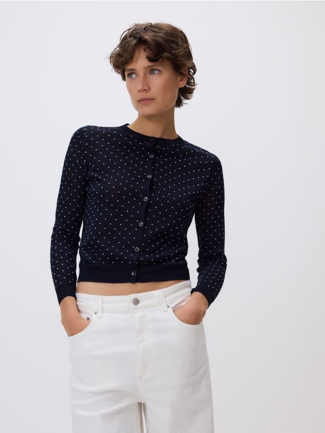 Viscose blend cardigan - RESERVED