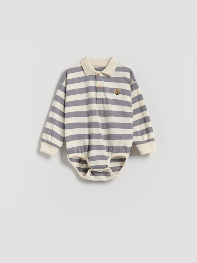 Body med broderi - RESERVED