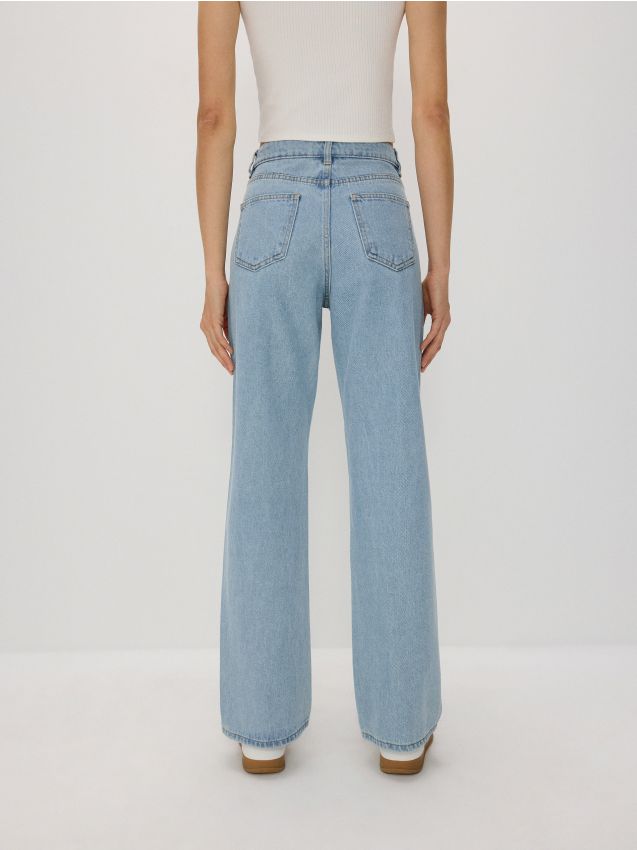 Reserved - ladies` jeans trousers - albastru