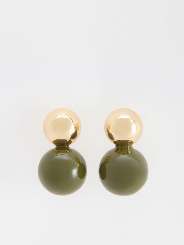 Ball earrings - RESERVED