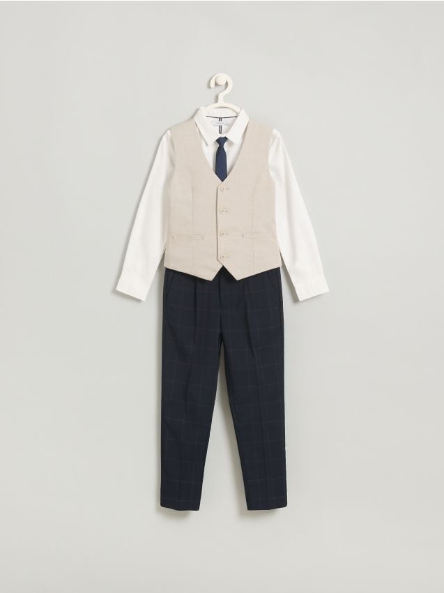 Elegant shirt with tie - RESERVED