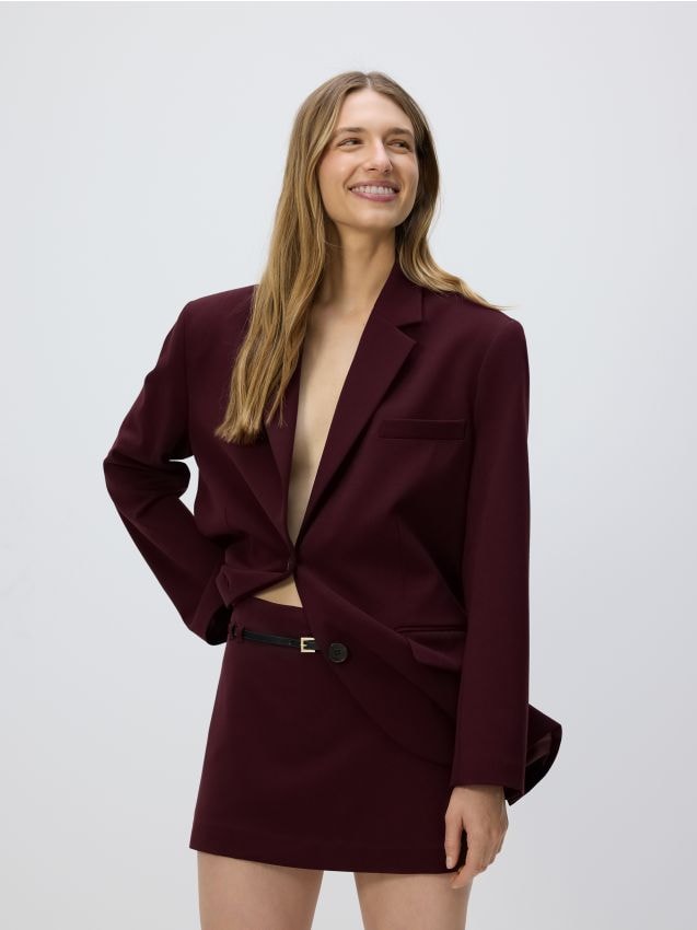 Skort with belt - RESERVED