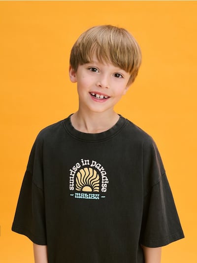 T-shirt oversize in cotone