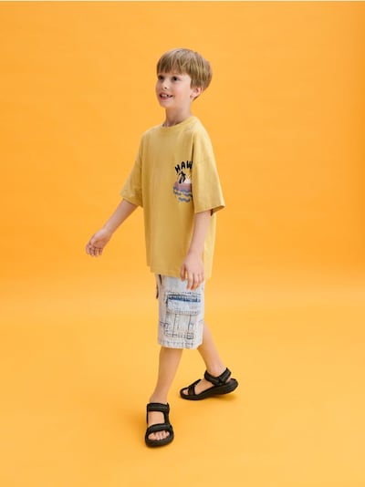 Oversized T-shirt with print