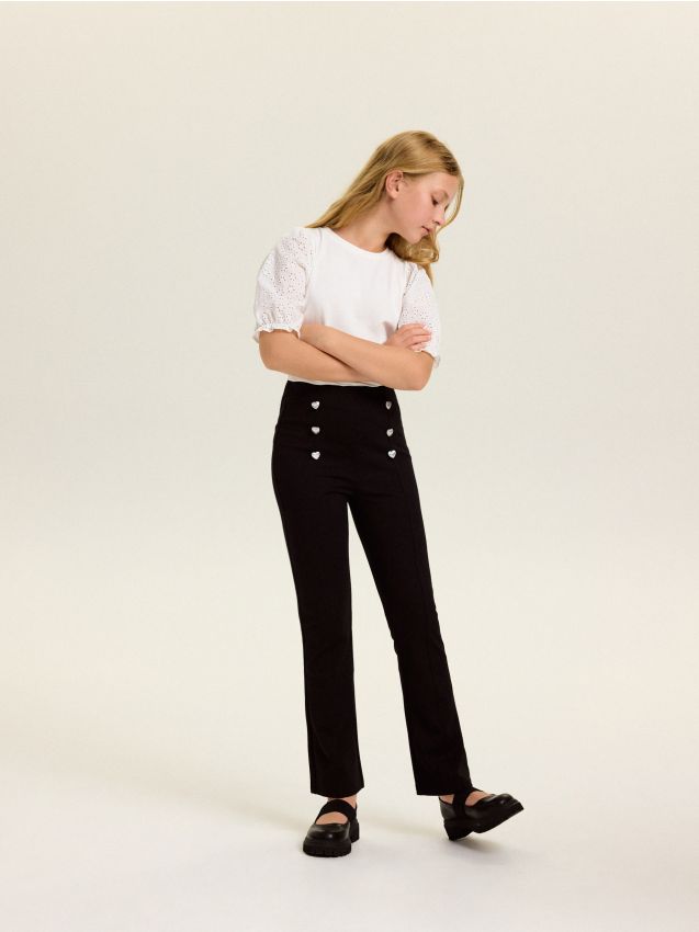 Flare broek - RESERVED