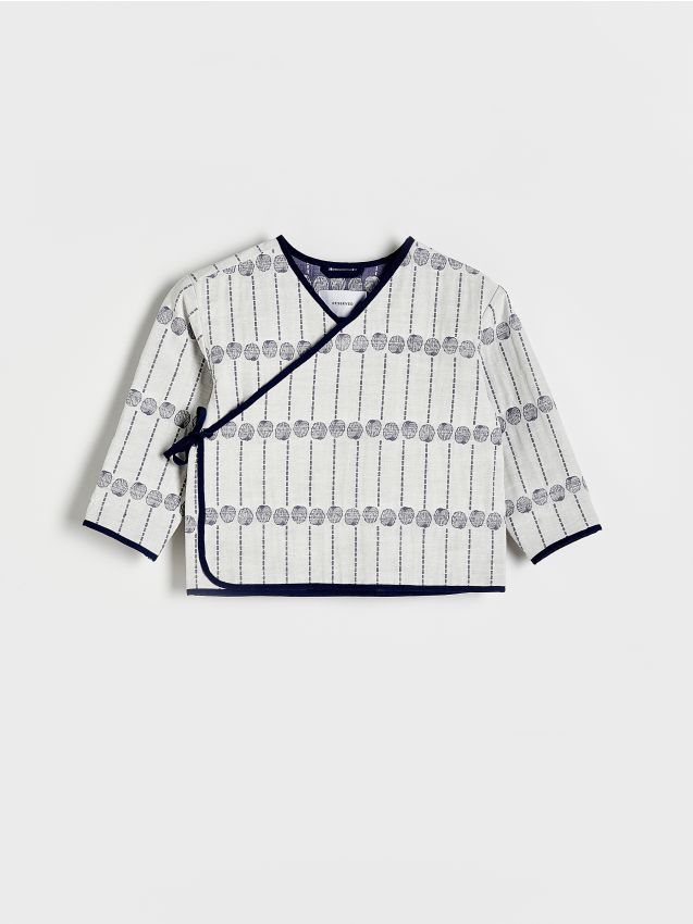 Blazer med bindebånd - RESERVED