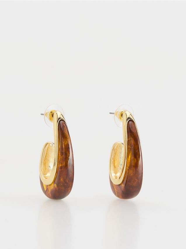 Hoop earrings - RESERVED