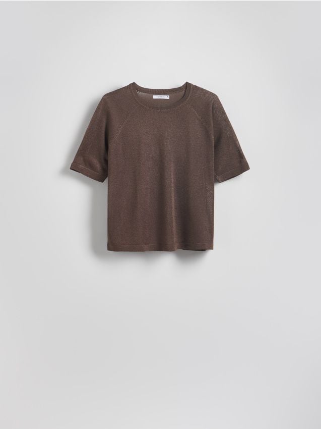 Viscose blend blouse - RESERVED