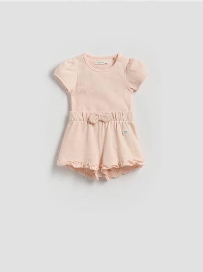 BABIES` BODY SUIT & SHORTS