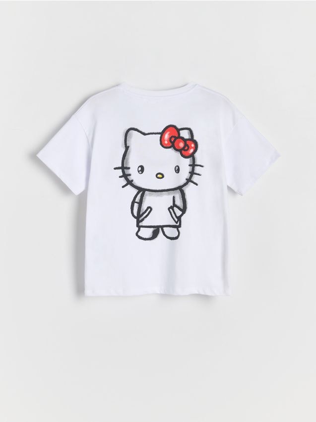 Reserved - Tricou Hello Kitty - alb