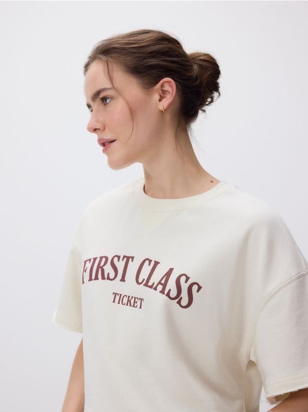T-shirt with print - RESERVED