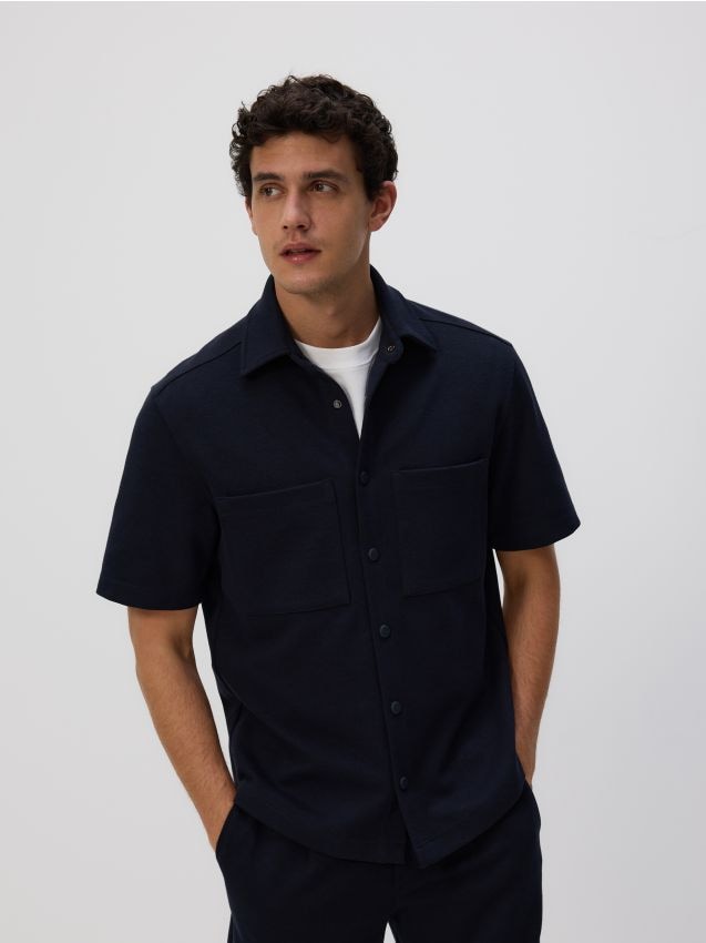 Regular fit short sleeve shirt - RESERVED