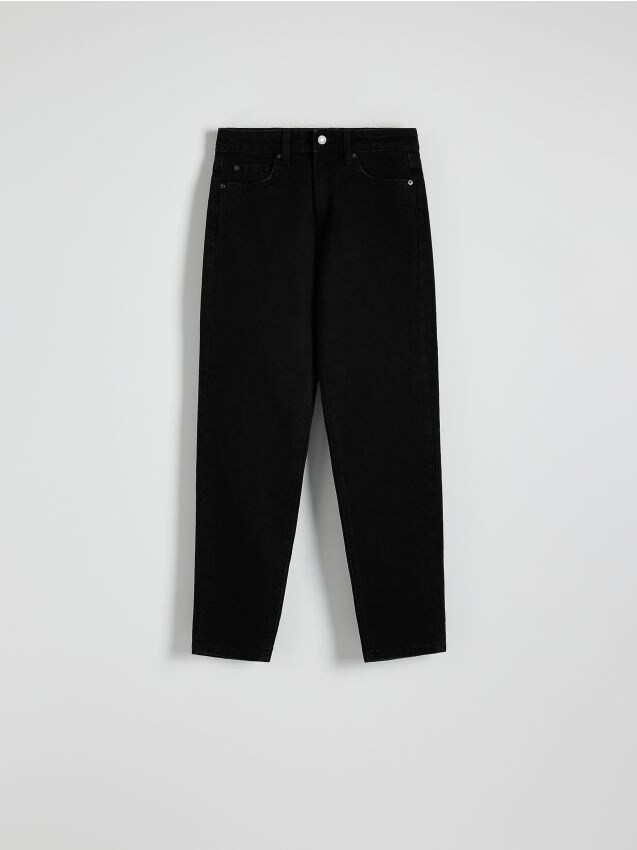 Reserved - blugi mom - negru
