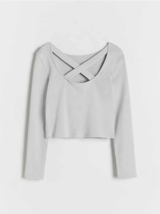 Blouse with decorative back - RESERVED