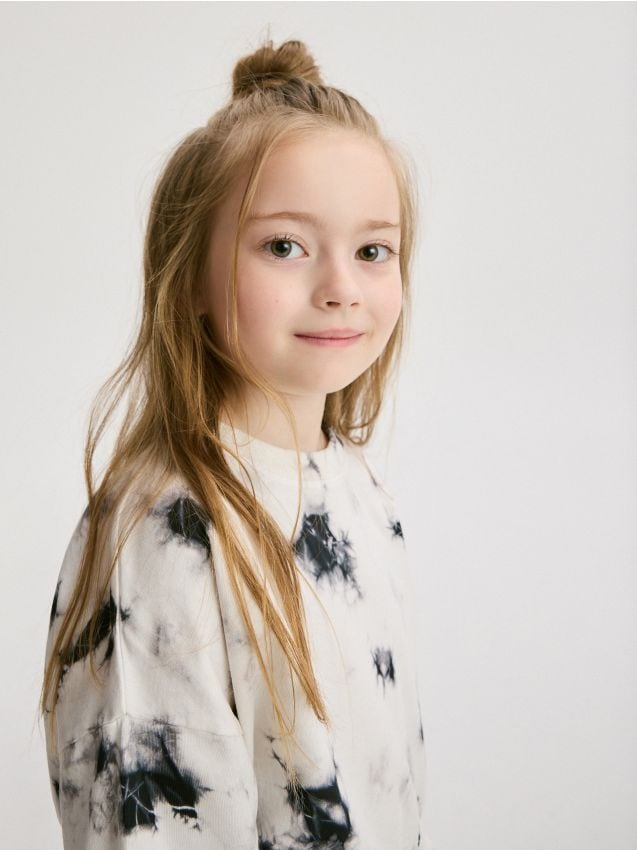 Reserved - girls` blouse - multicolor
