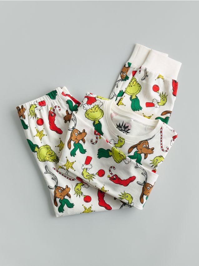Grinch Christmas pyjama set - RESERVED