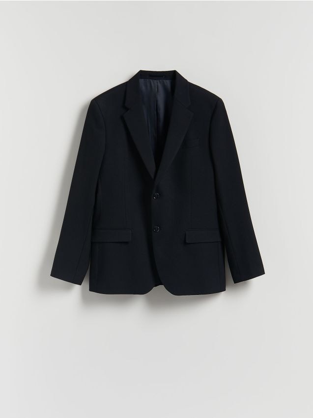 Slim fit sako s mješavinom viskoze - RESERVED